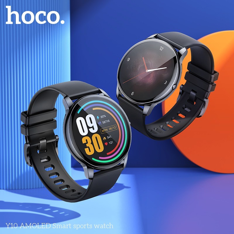 Đồng Hồ Hoco Y10 AMOLED Smart sports Watch