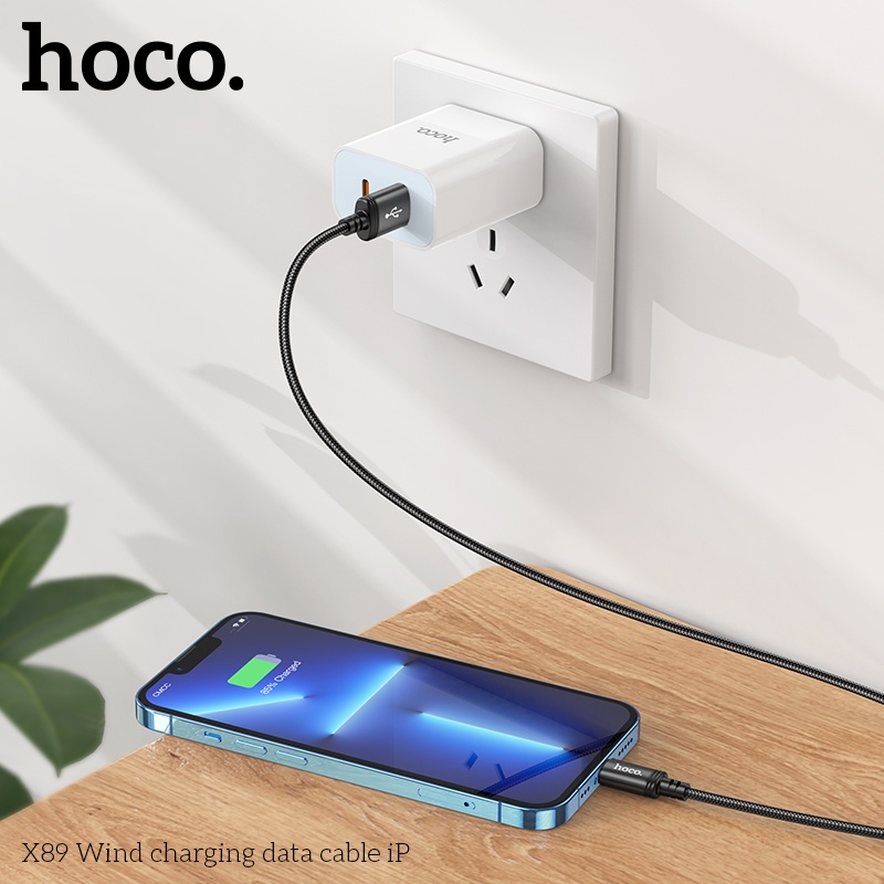 Cáp sạc Hoco X89 lightning 3.0A