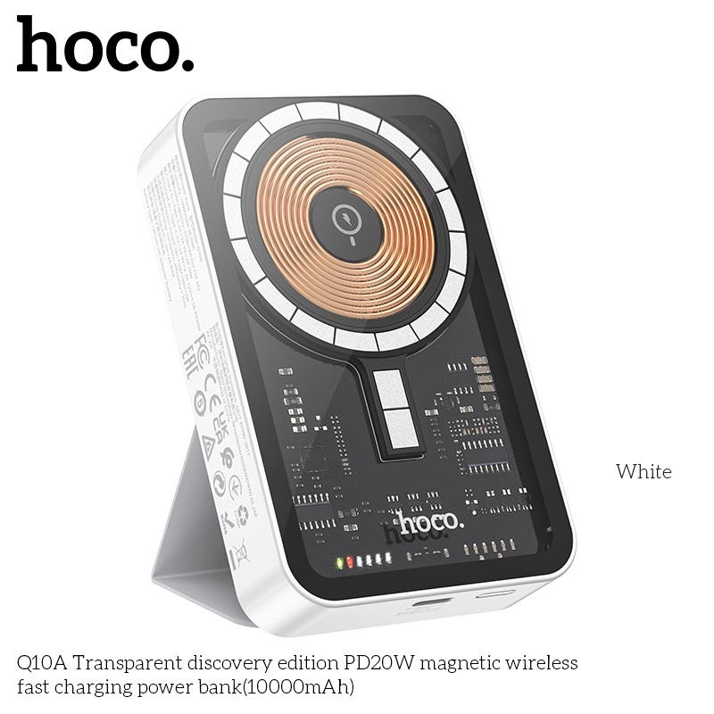 Pin sạc dự phòng không dây sạc nhanh Hoco Q10A 10.000mAh