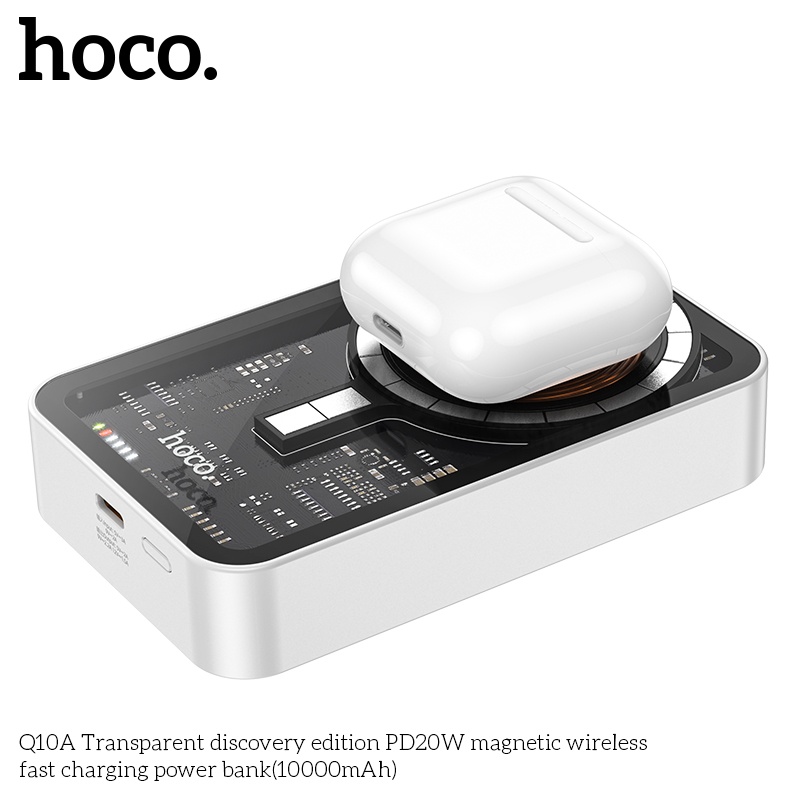 Pin sạc dự phòng không dây sạc nhanh Hoco Q10A 10.000mAh