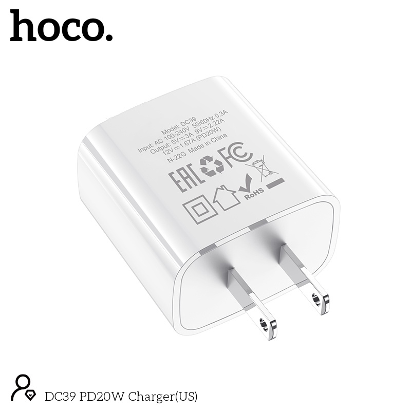 Củ sạc nhanh Hoco DC39 20W