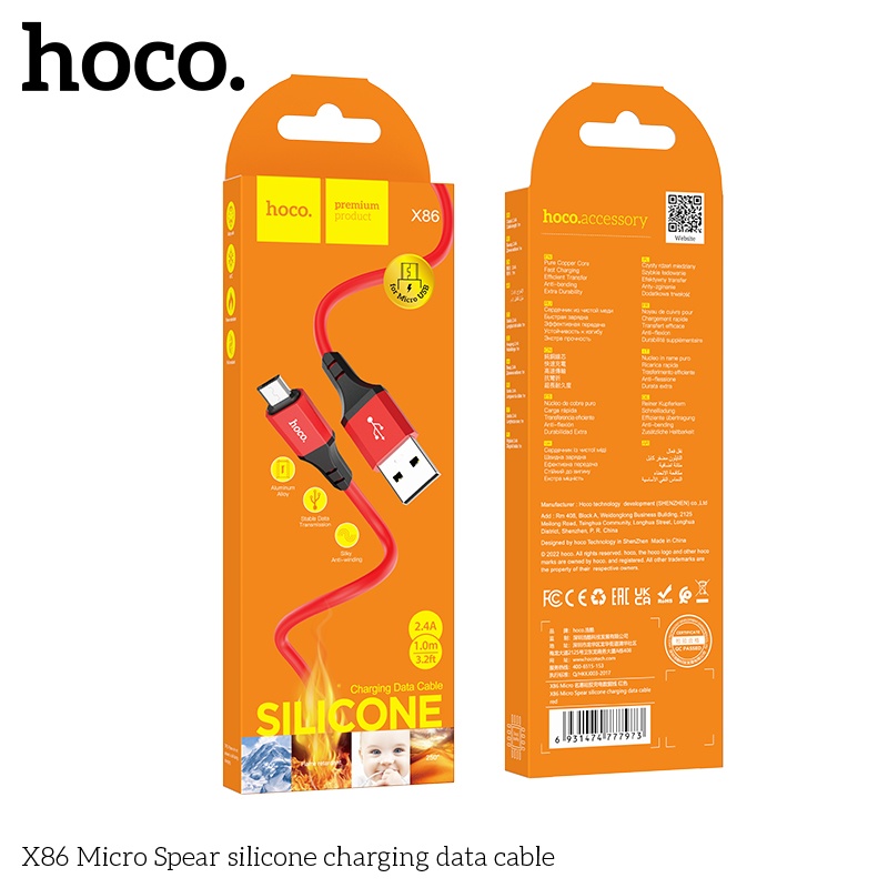 Cáp sạc Hoco X86 micro