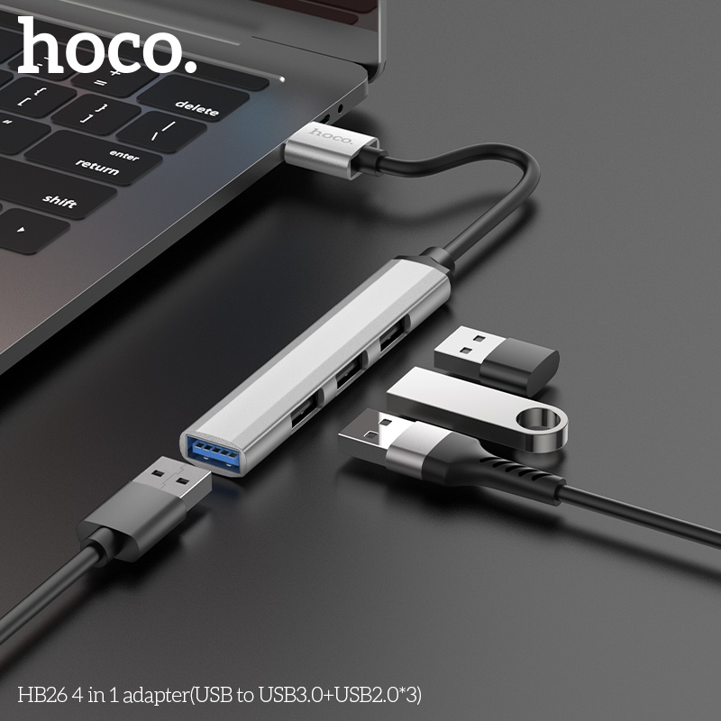 Bộ chuyển đổi HB26 4in1 USB