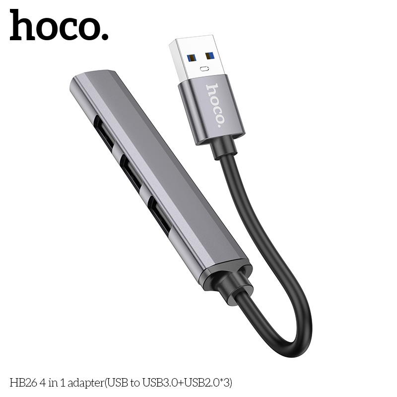 Bộ chuyển đổi HB26 4in1 USB