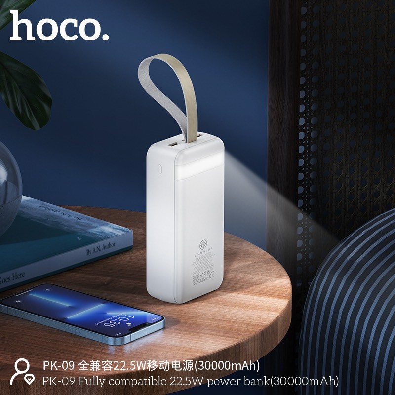 Pin Sạc Dự Phòng Hoco PK-09 Sạc Nhanh (30.000mAh - PD22.5W)