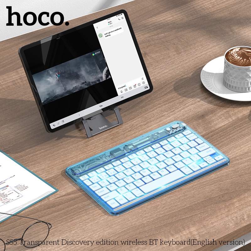 Bàn phím Bluetooth Hoco S55