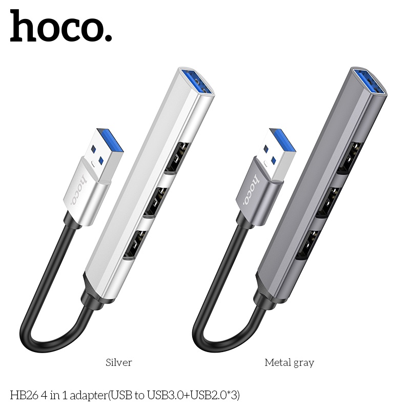 Bộ chuyển đổi HB26 4in1 USB