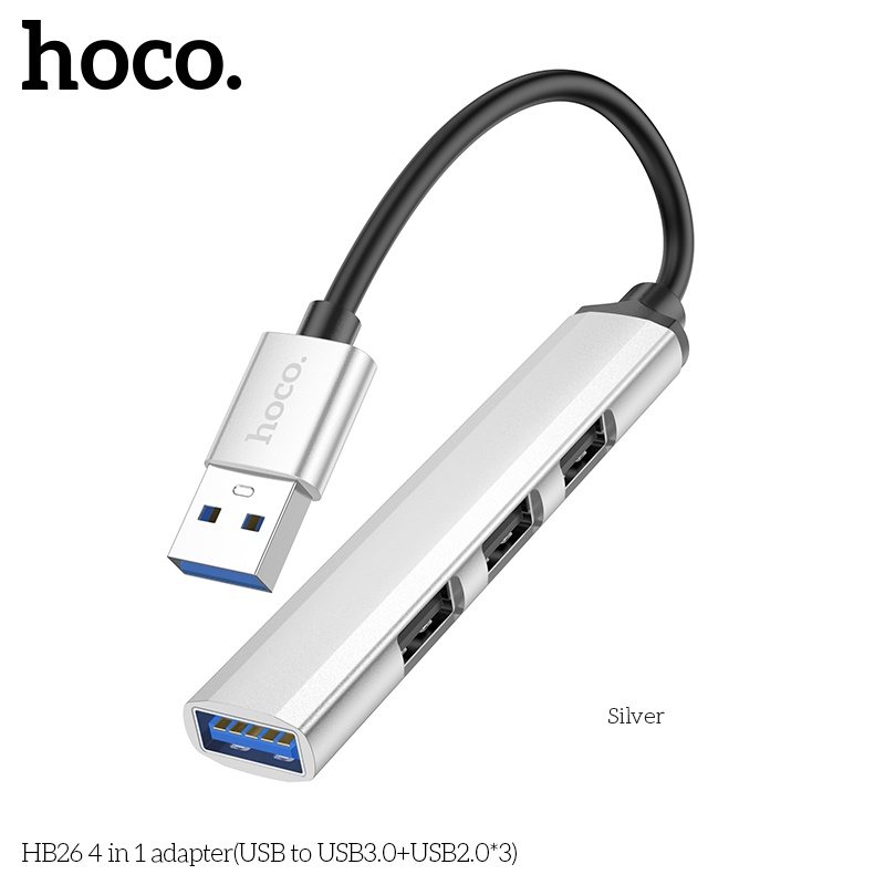 Bộ chuyển đổi HB26 4in1 USB