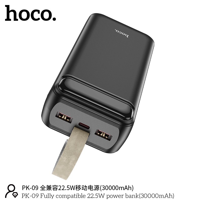 Pin Sạc Dự Phòng Hoco PK-09 Sạc Nhanh (30.000mAh - PD22.5W)