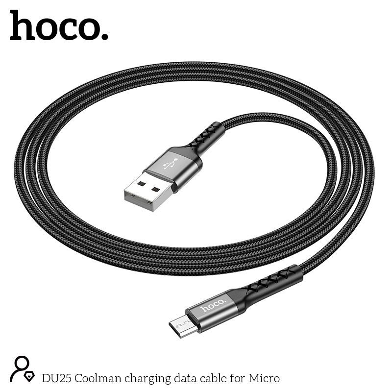 Cáp sạc dây dù Hoco DU25 micro