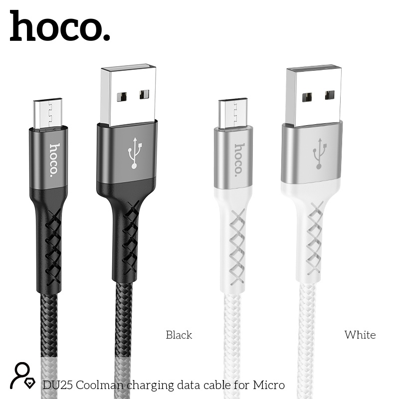 Cáp sạc dây dù Hoco DU25 micro