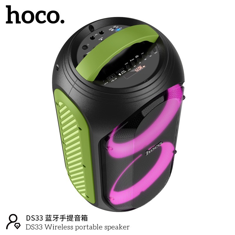 Loa Bluetooth kèm mic không dây Hoco DS33