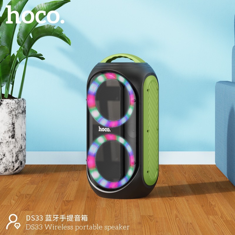 Loa Bluetooth kèm mic không dây Hoco DS33