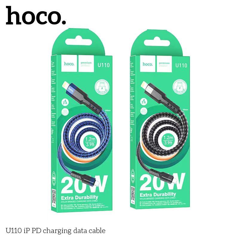 Cáp sạc nhanh Hoco U110 iP PD 20w