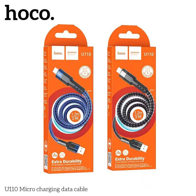 Cáp sạc Hoco U110 micro 2.4A