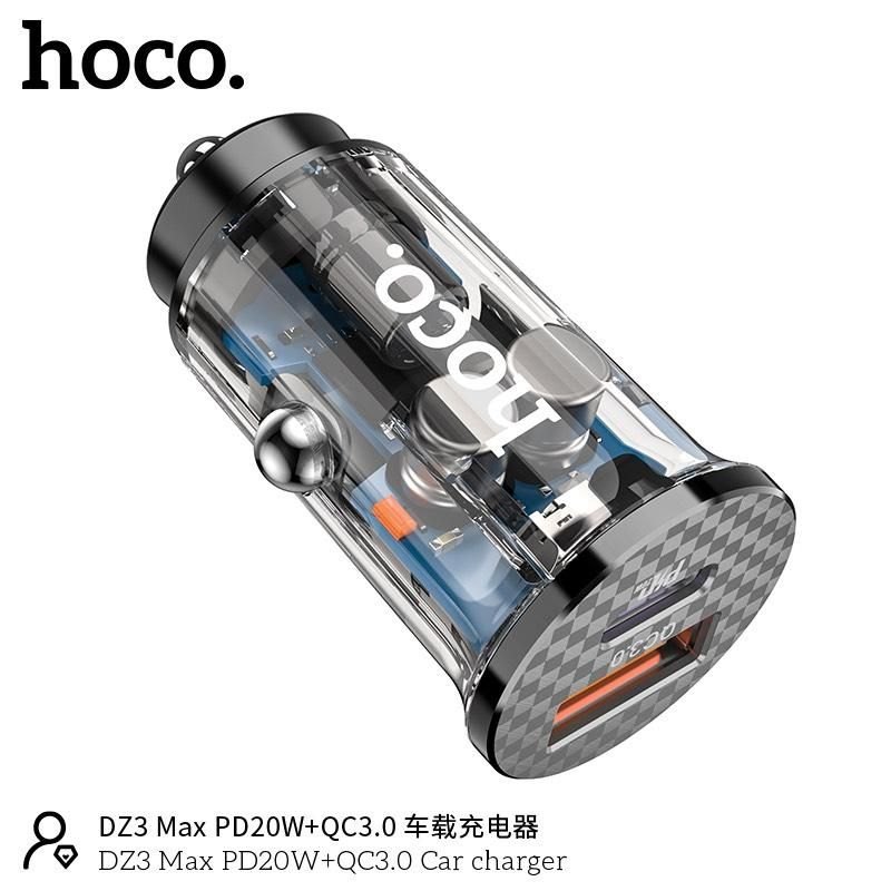 Tẩu oto Hoco DZ3 Max (PD20W - QC3.0)