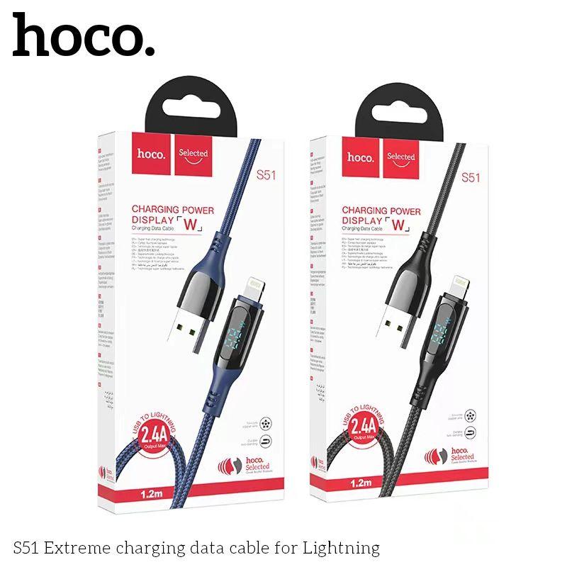 Cáp sạc Hoco S51 lightning