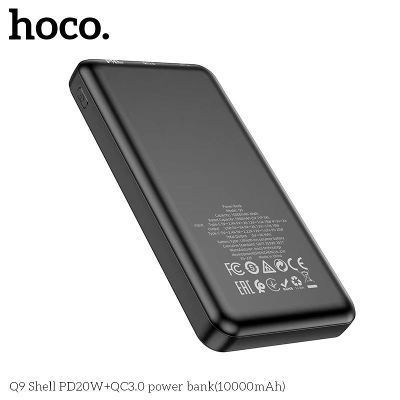 Pin sạc dự phòng sạc nhanh Hoco Q9 PD20W + QC3.0 10.000mAh