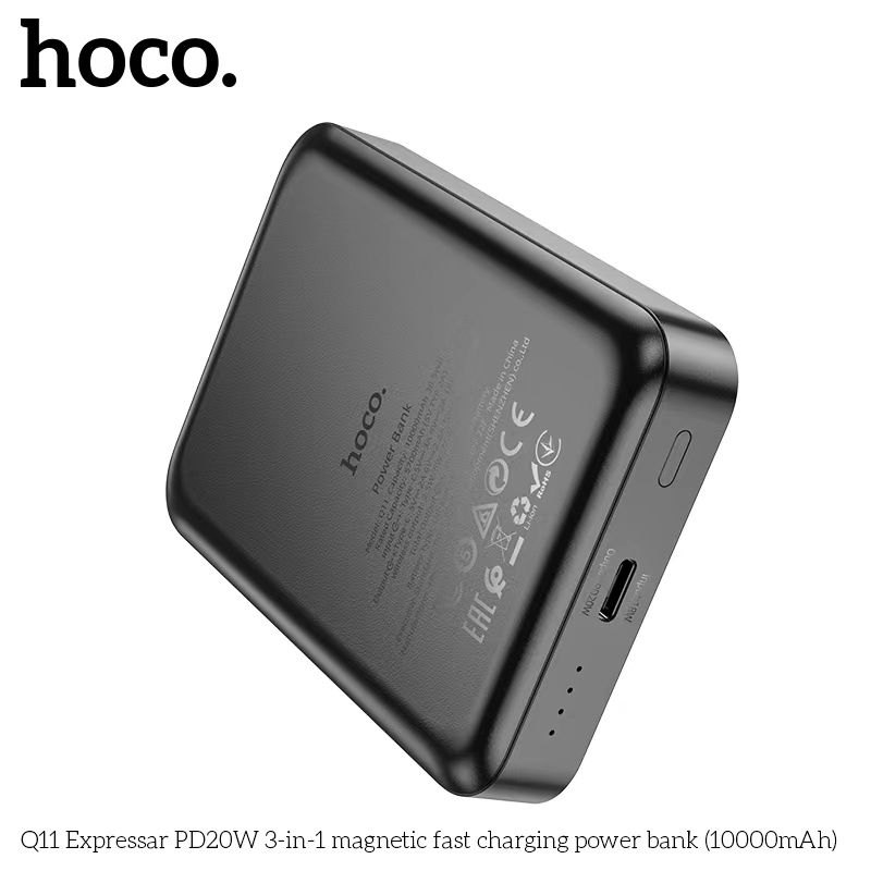 Pin sạc dự phòng sạc không dây Hoco Q11 PD 20W 10.000mah