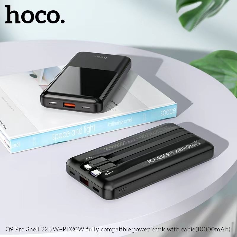 Pin sạc dự phòng sạc nhanh Hoco Q9 pro 22.5W+PD20W 10.000mAh