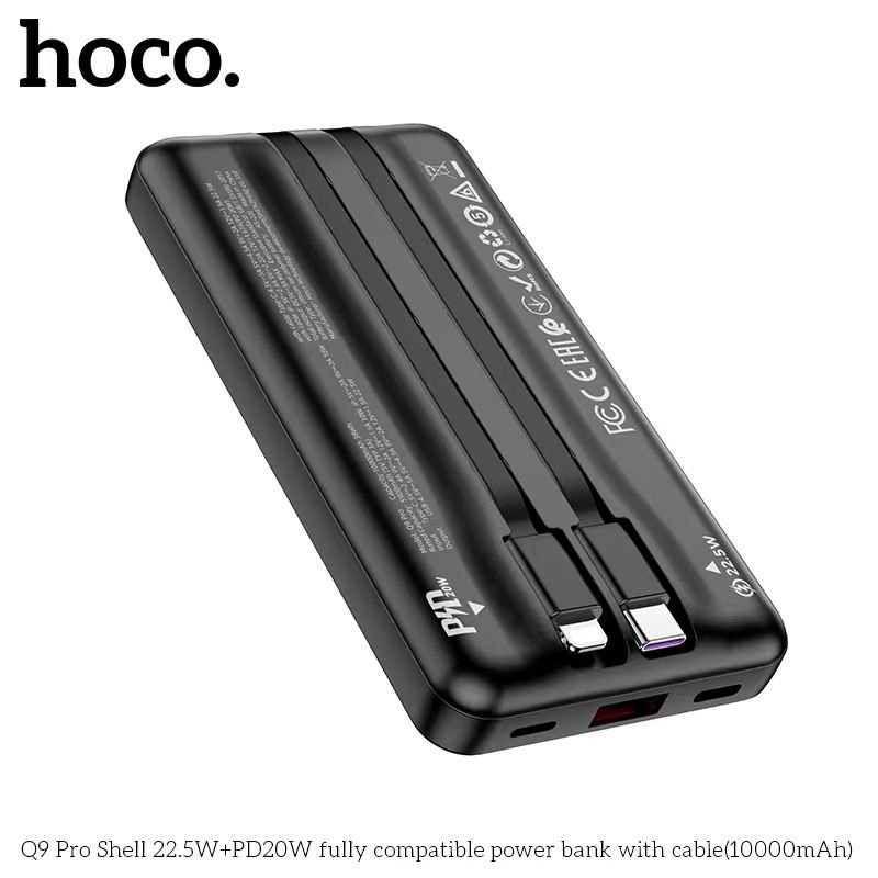 Pin sạc dự phòng sạc nhanh Hoco Q9 pro 22.5W+PD20W 10.000mAh