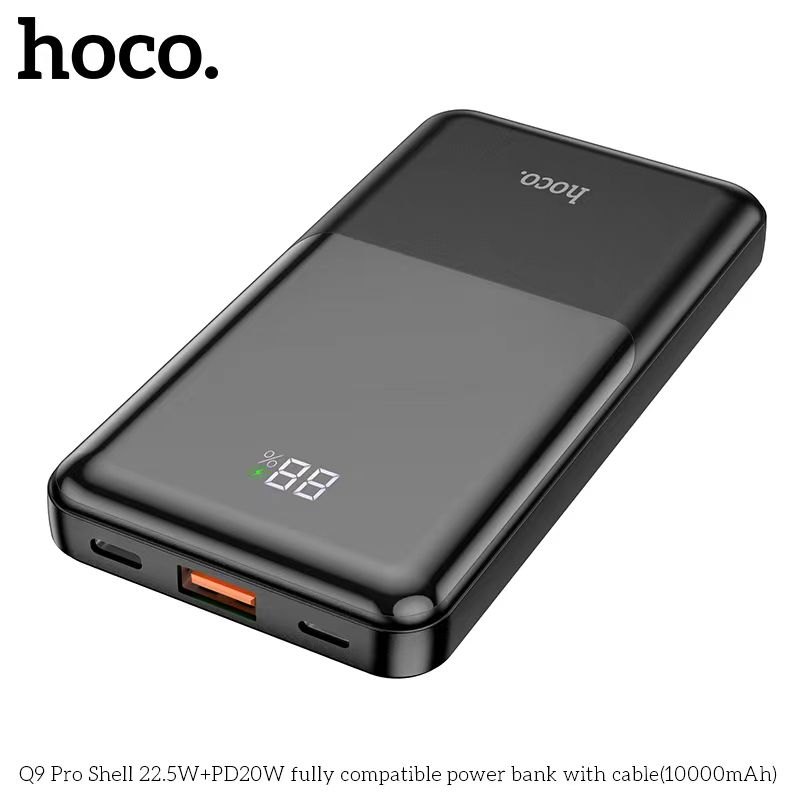 Pin sạc dự phòng sạc nhanh Hoco Q9 pro 22.5W+PD20W 10.000mAh