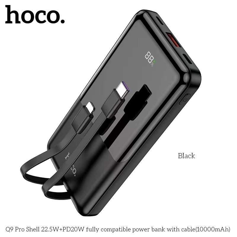 Pin sạc dự phòng sạc nhanh Hoco Q9 pro 22.5W+PD20W 10.000mAh