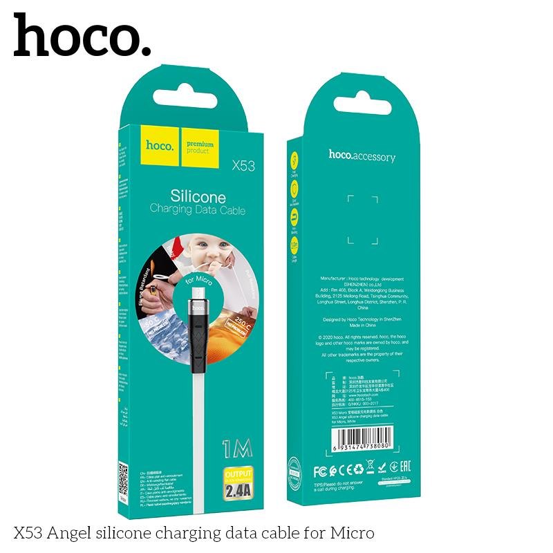 Cáp sạc hoco X53 micro