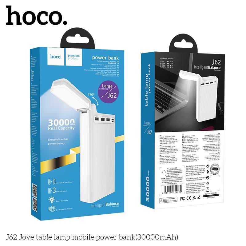 Pin sạc dự phòng Hoco J62 (30.000mAh)