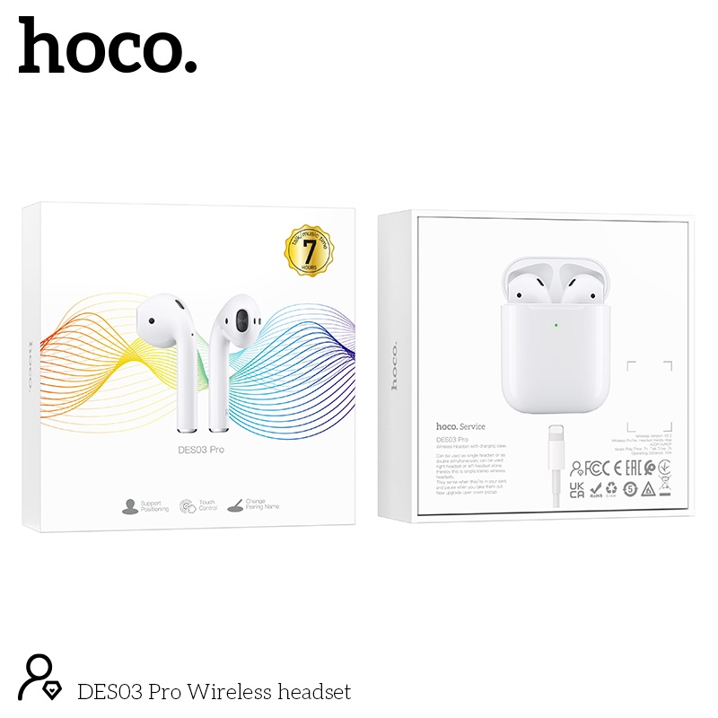 Tai nghe Bluetooth Hoco DES03 pro 7h