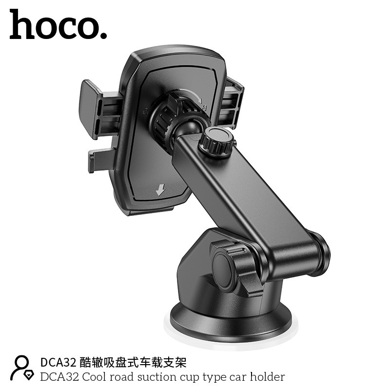 Giá đỡ điện thoại trên oto Hoco DCA32