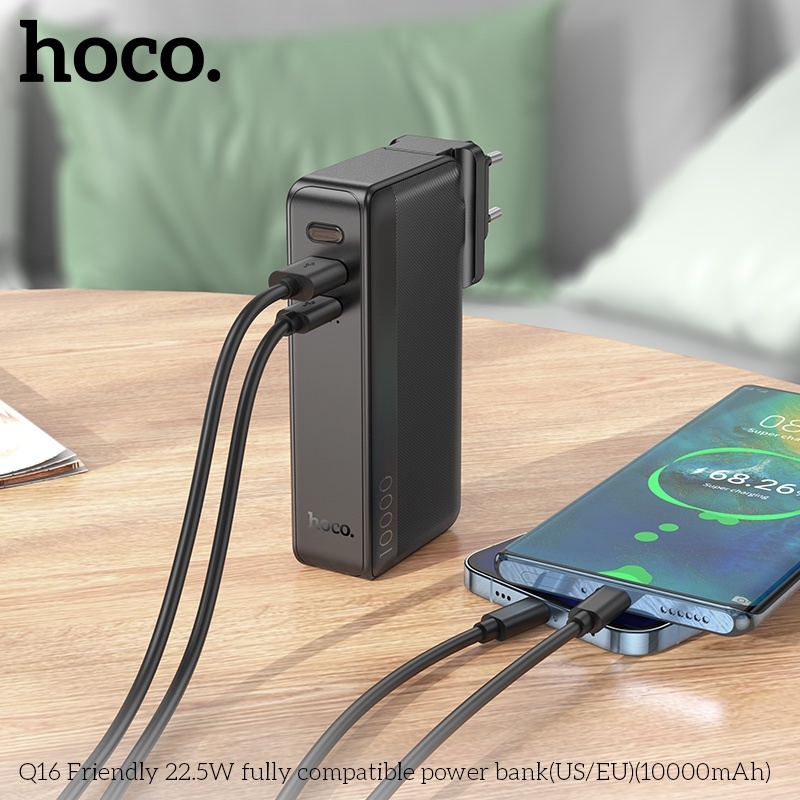 Pin Sạc Dự Phòng Hoco Q16 22,5W 10.000mAh