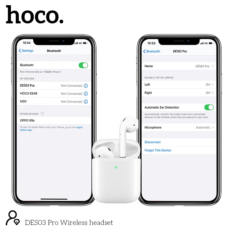 Tai nghe Bluetooth Hoco DES03 pro 7h