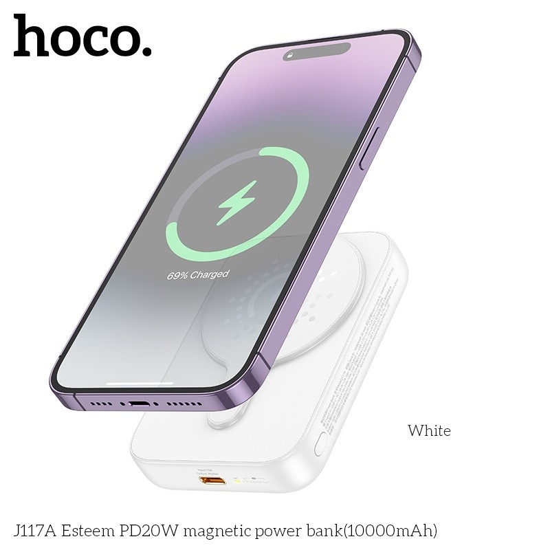 Pin sạc dự phòng Hoco J117A sạc nhanh 10.000mah