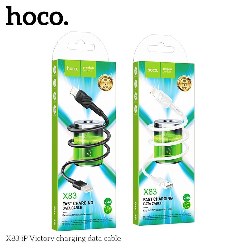 Cáp sạc Hoco X83 L 1m