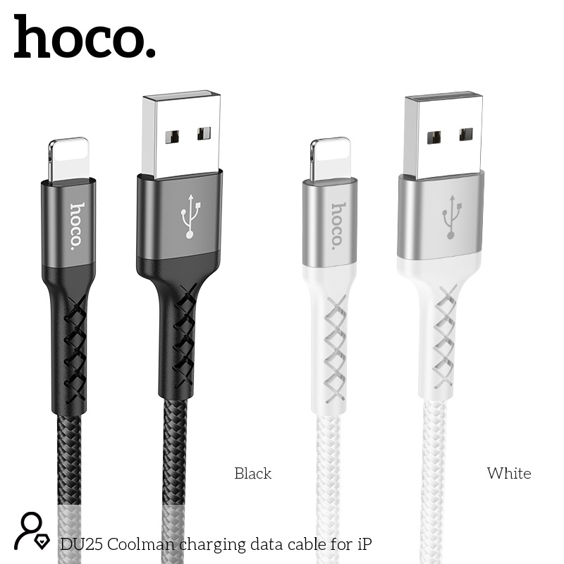 Cáp sạc dây dù Hoco DU25 lightning