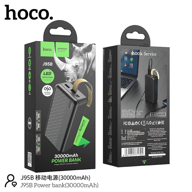 Pin sạc dự phòng Hoco J95B 30.000mAh