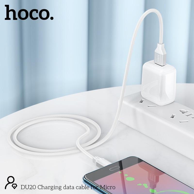 Cáp Sạc Hoco DU20 Micro (2.4A)