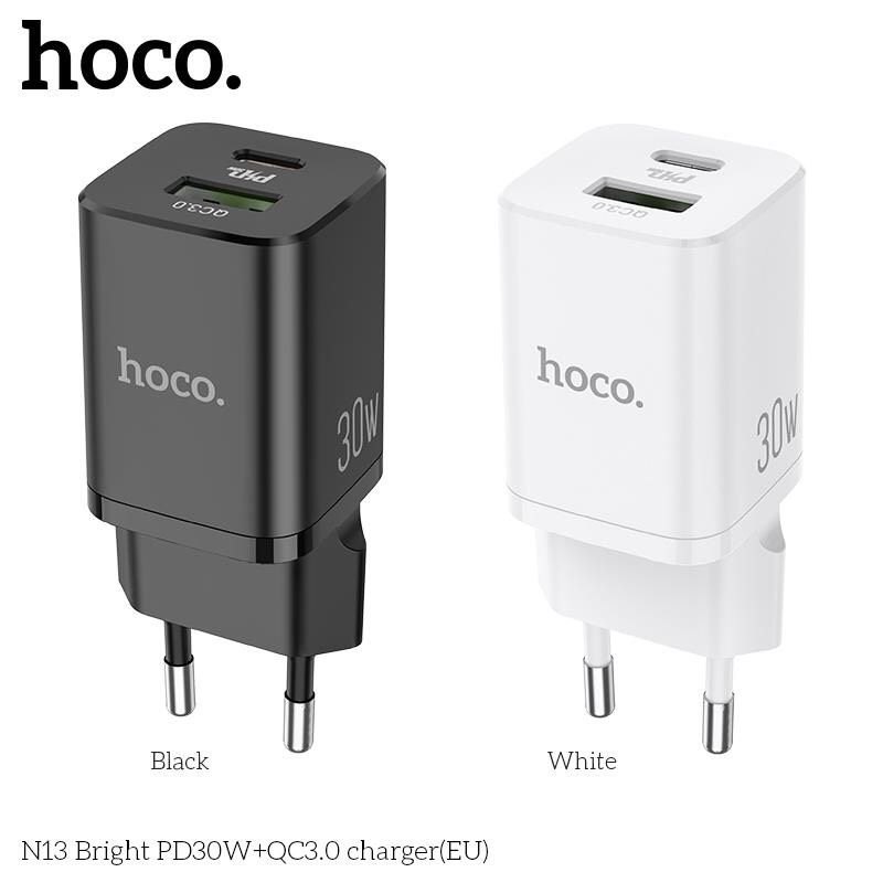 Củ Sạc Nhanh Hoco N13 - PD30W + QC3.0