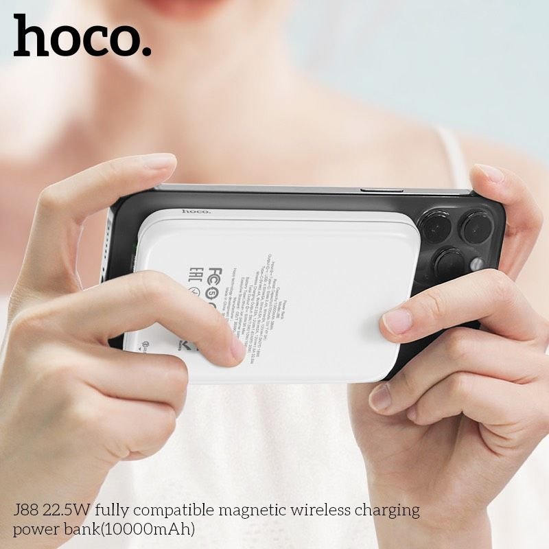 Pin Sạc Nhanh Không Dây Hoco J88 10.000mAh ( QC3.0 và PD22.5 W)