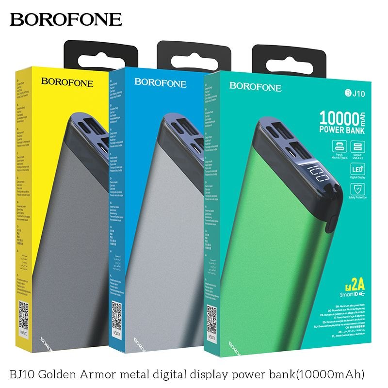 Pin sạc dự phòng Borofone BJ10 10.000mAh