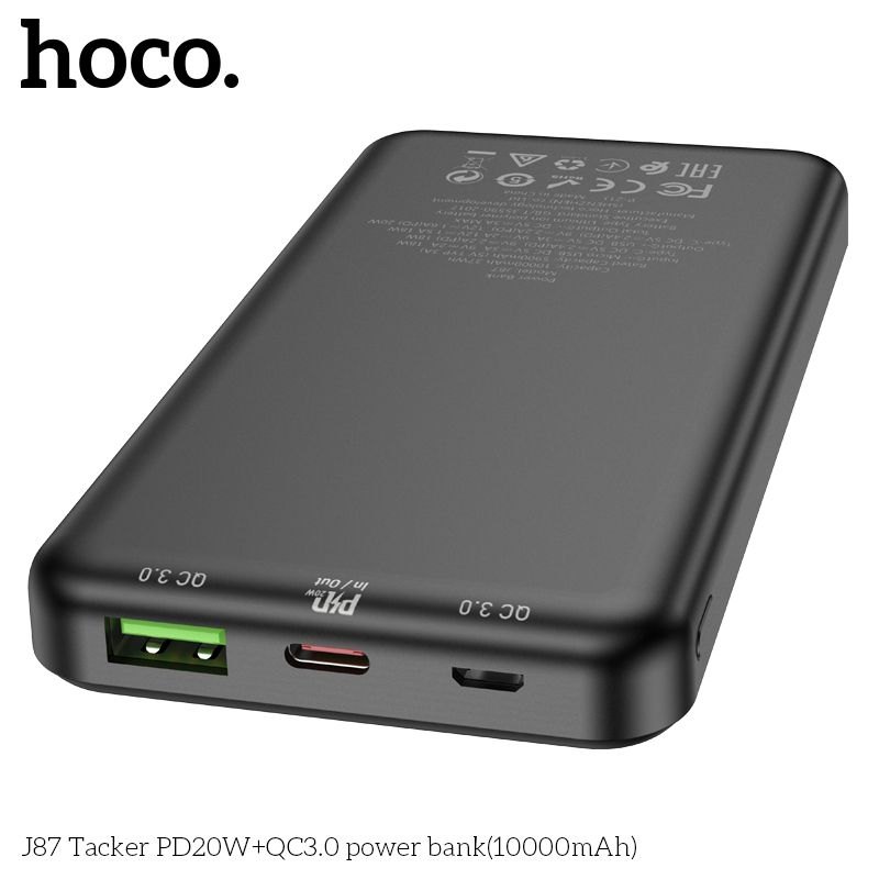 Pin sạc dự phòng Hoco J87 10.000mAh PD 20w