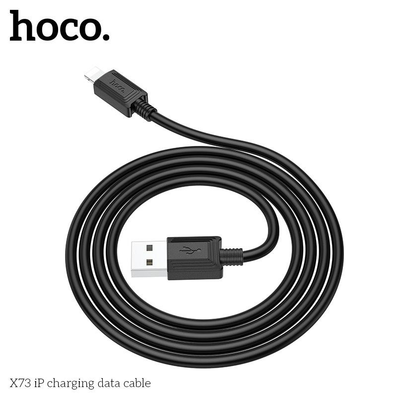 Cáp Sạc Hoco X73 lightning 2.4A- 1M