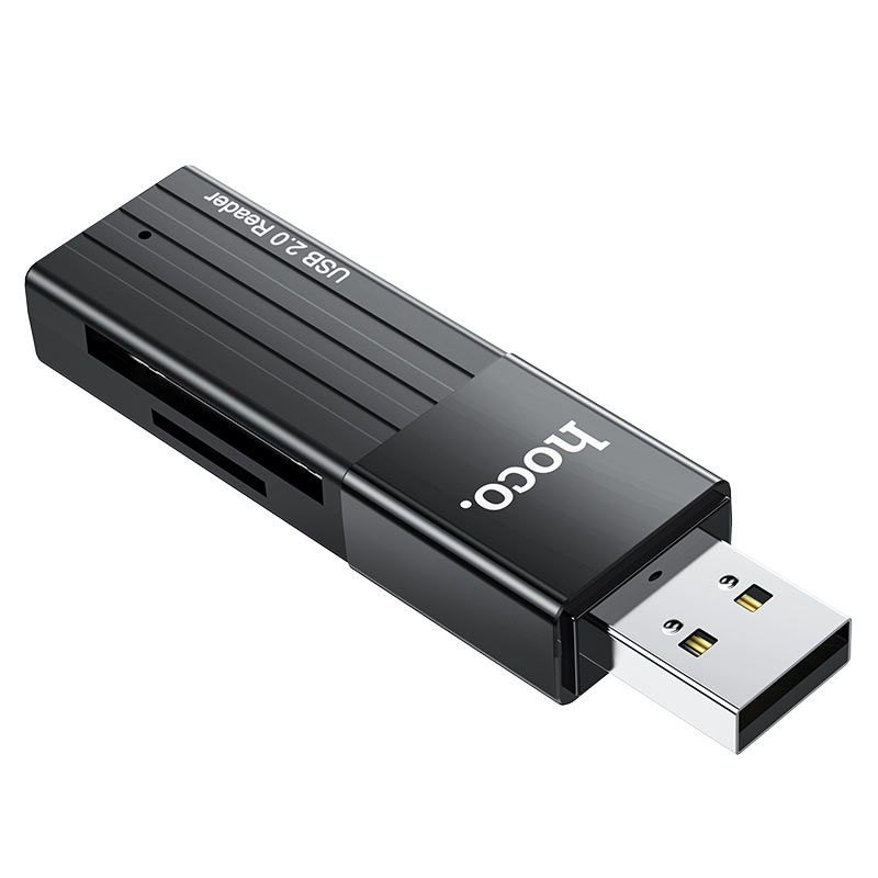 Đầu Đọc Thẻ Hoco HB20 Mindful” 2 trong 1 USB2.0