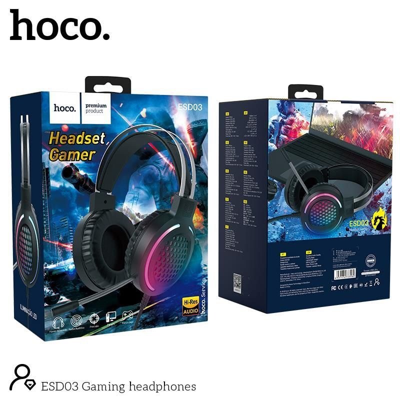 Tai nghe Gaming Hoco ESD03 (có dây)