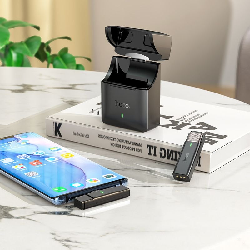 Micro không dây dùng cho stream đầu typeC Hoco S31