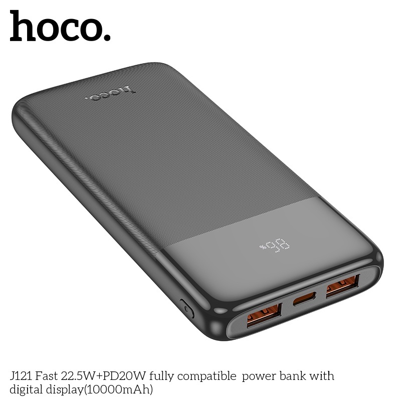 Pin sạc dự phòng sạc nhanh 22.5W+PD20W Hoco J121 10.000mAh