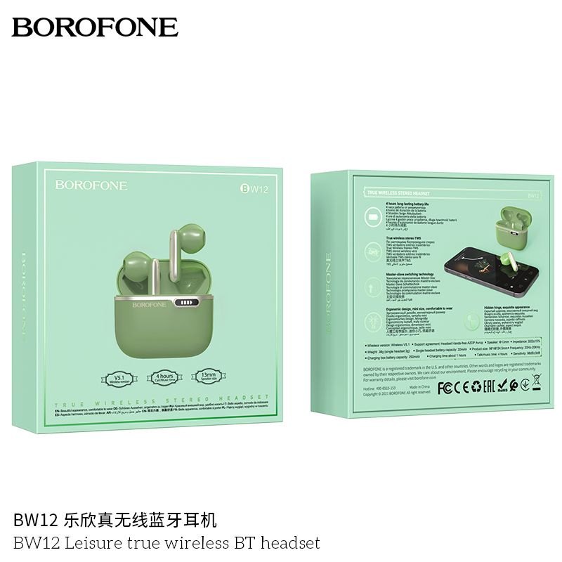 Tai nghe bluetooth Borofone BW12