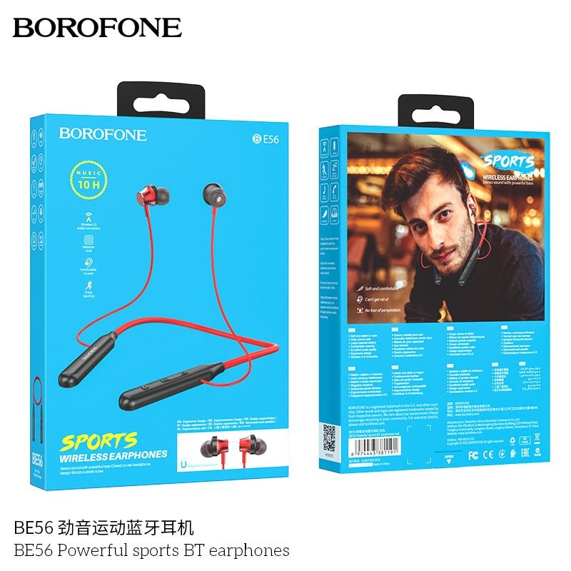 Tai nghe sport Bluetooth Borofone BE56