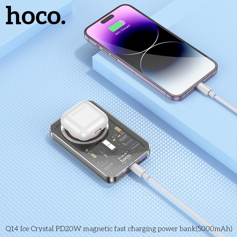 Pin sạc dự phòng mini Hoco Q14 5.000mAh PD20W QC3.0